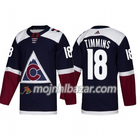 Dresovi Colorado Avalanche Conor Timmins 18 Adidas 2018-2019 Alternate Authentic - Muške Dresovi Colorado Avalanche Conor Timmins 18 Adidas 2018-2019 Alternate Authentic - Muške
